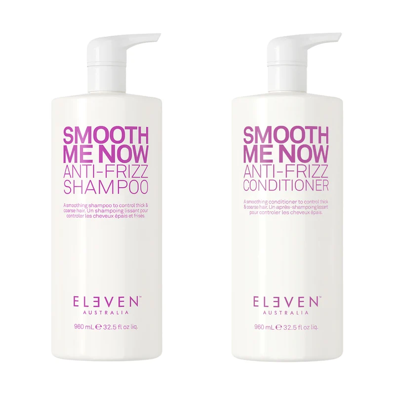 ELEVEN Australia Anti-frizz Shampoo & Conditioner set 2x960ml