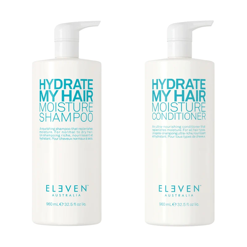 ELEVEN Australia Hydrate Shampoo & Conditioner set 2x960ml