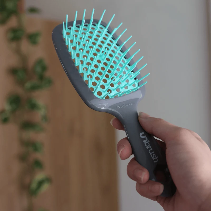 UNbrush Entwirrende Haarbürste - Aurora Teal