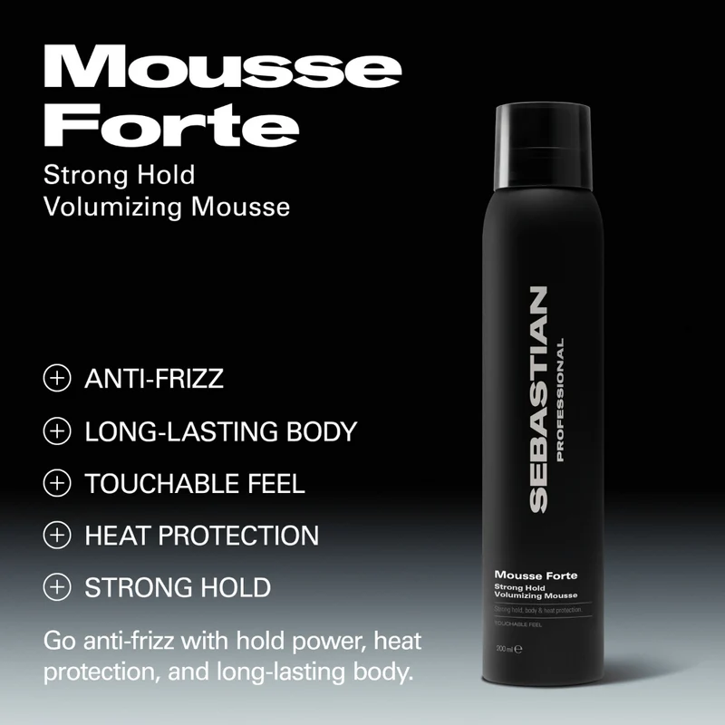 Sebastian Professional Starker Halt Volumising Mousse 200ml