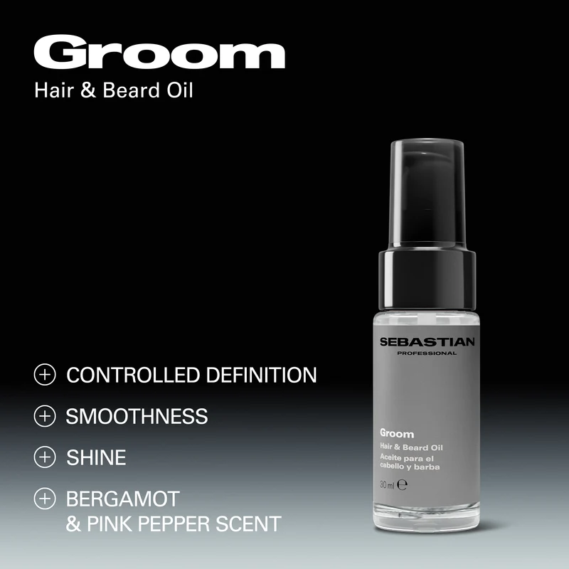 Sebastian Professional Groom Haar- & Bartöl für Männer 30ml