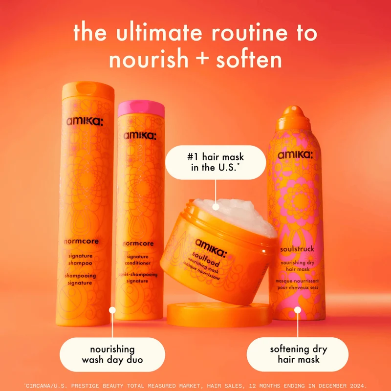 amika soulstruck nourishing dry leave-in hair mask 200ml
