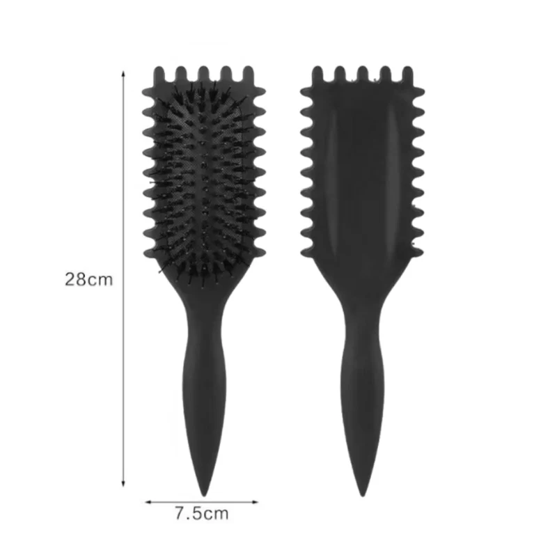 DOOP - Me & Brush Luxus-Haarbürste Schwarz