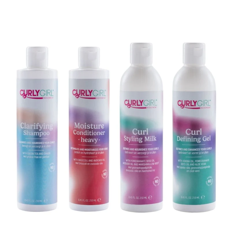 Curlygirlmovement Starter Kit (Typ 3 Haar) 4x250ml