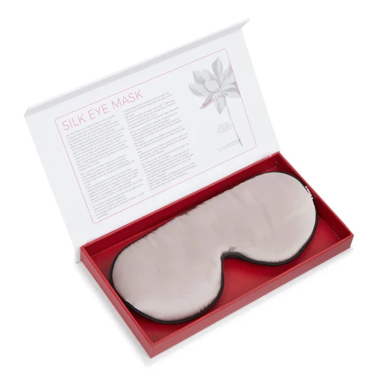 White Lotus 100% Pure Silk Slaapmasker