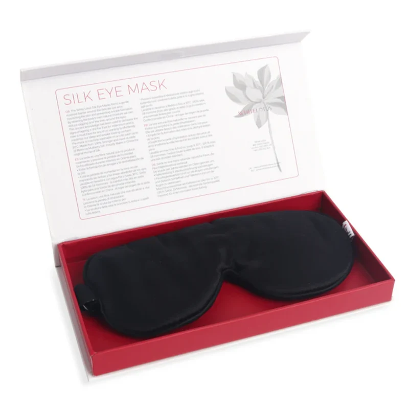 White Lotus 100% Pure Silk Slaapmasker