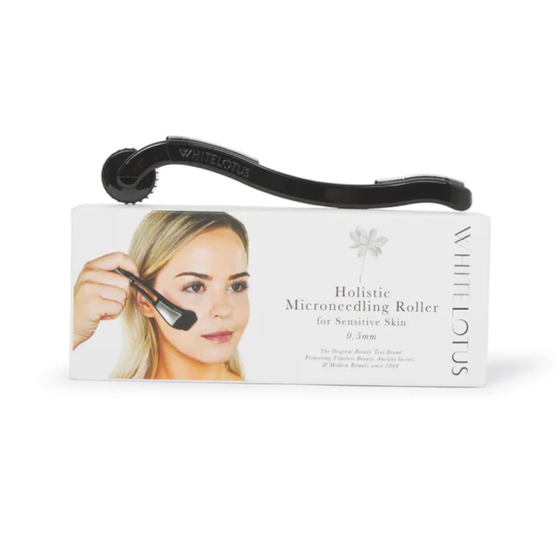 White Lotus Sensitive Skin Microneedling Roller
