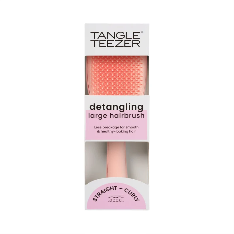 Tangle Teezer Wet Detangler Large Peach Glow