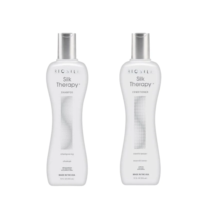Biosilk Silk Therapy Shampoo + Conditioner Set 2x355ml