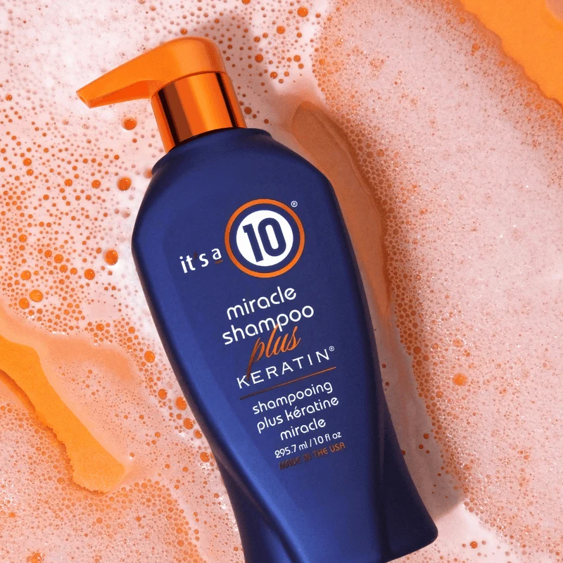 It's a 10 Miracle Shampoo Plus Keratin 295ml