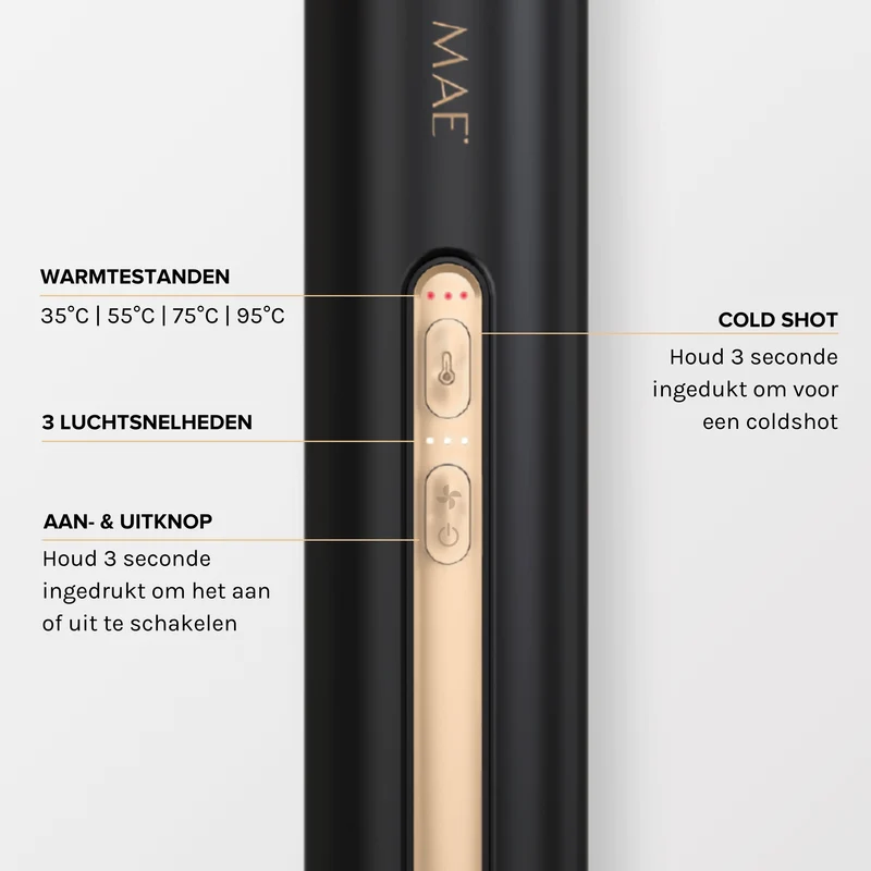 MAE Airstyler II - Schwarz