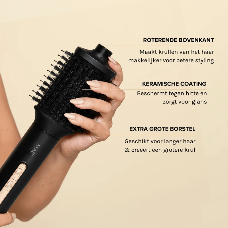 MAE Großvolumige Bürste für Airstyler II & Pro II
