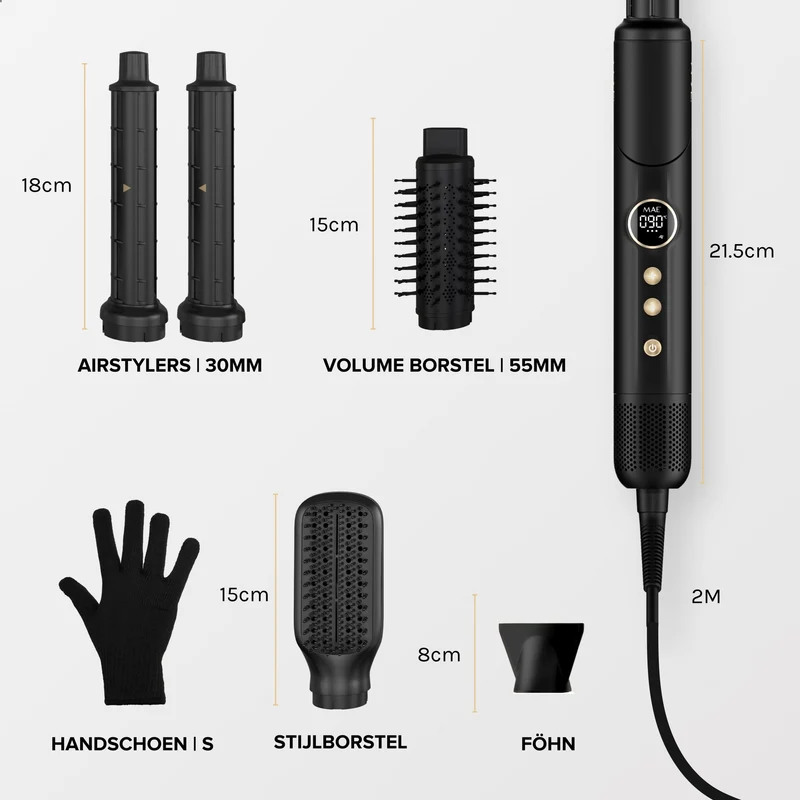 MAE Airstyler Pro II - Schwarz