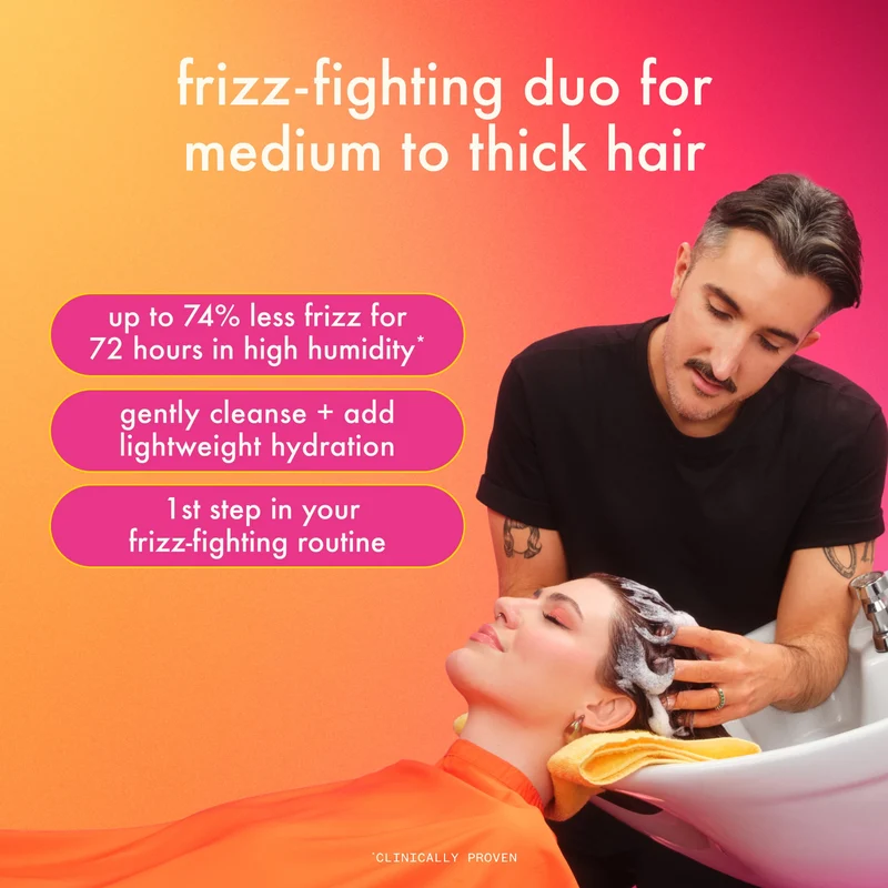 amika forget frizz anti-frizz shampoo