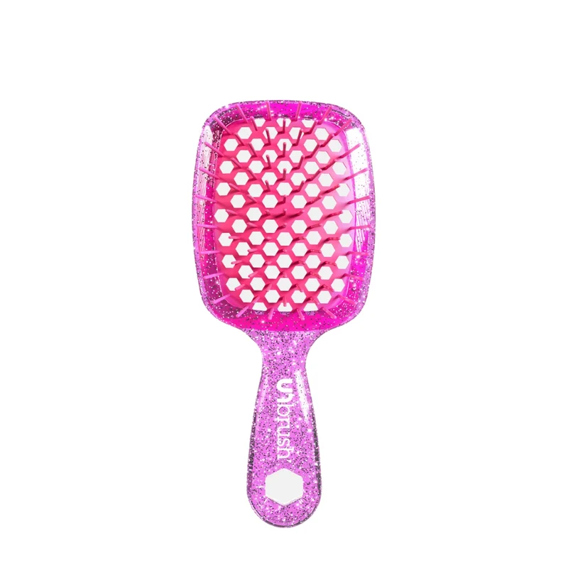 UNbrush Glitter Duo Set Rosenquarz Rosa