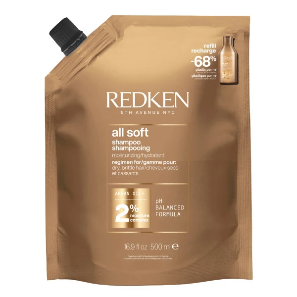 Redken All Soft Shampoo Nachfüllpackung 500ml