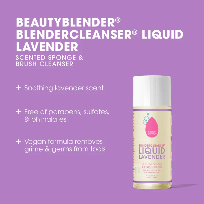 Beautyblender liquid blendercleanser lavender