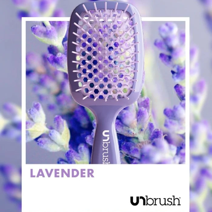 UNbrush Detangling Haarbürste Pastell - Lavendel