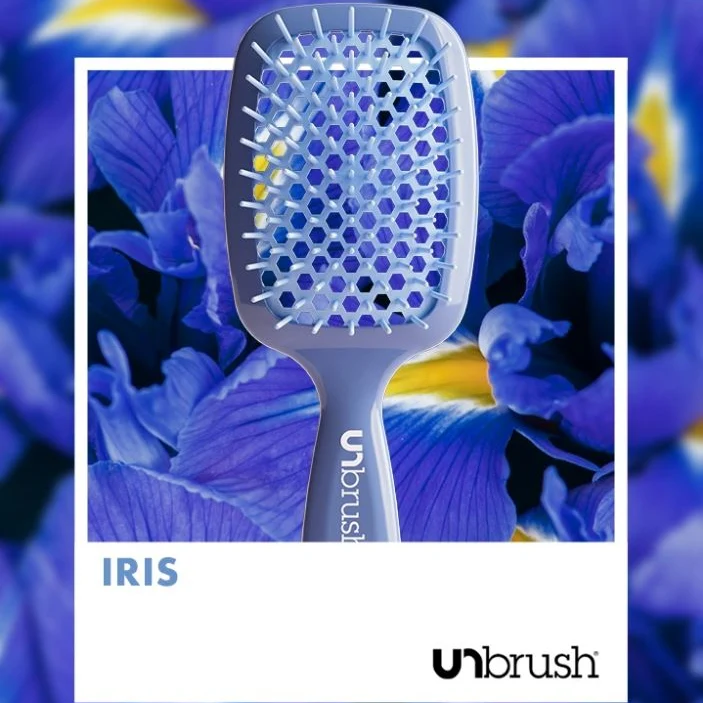 UNbrush Entwirrende Haarbürste Pastell - Iris