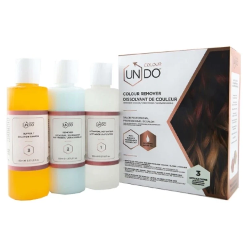 Colour Undo Farbentferner 3 Anwendungspakete 3 x 150ml