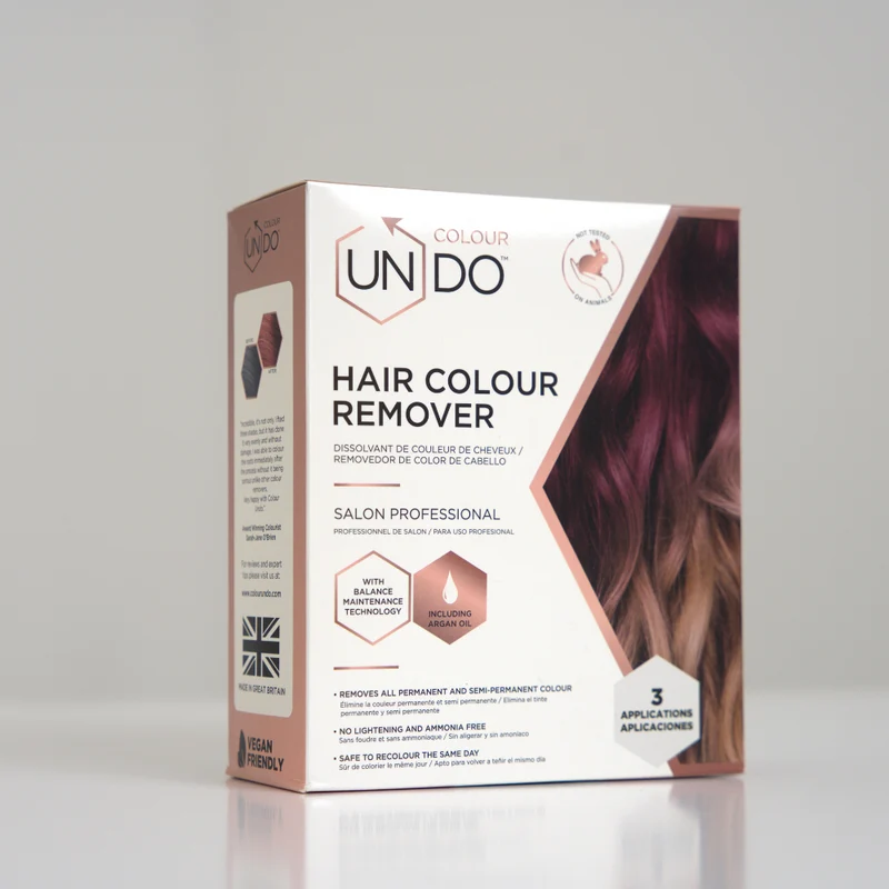 Colour Undo Farbentferner 3 Anwendungspakete 3 x 150ml