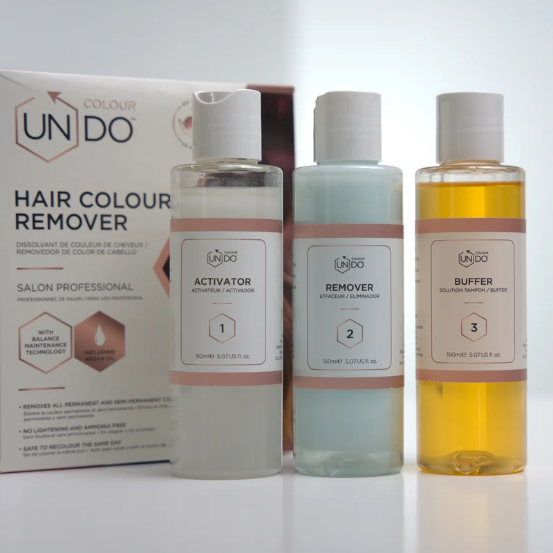 Colour Undo Farbentferner 5 Anwendungspakete 3 x 250ml