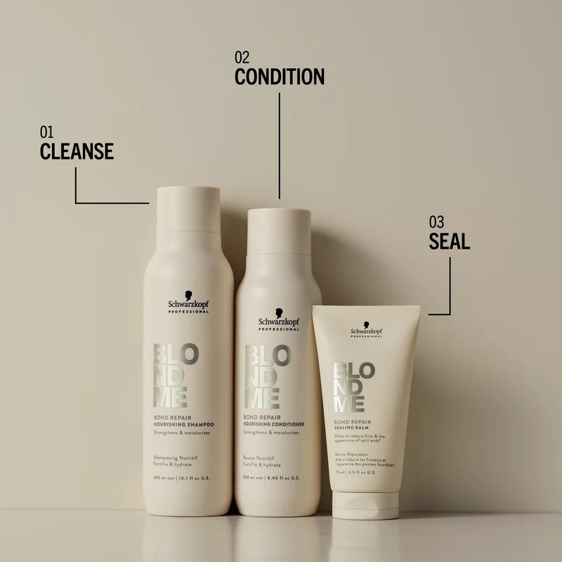 Schwarzkopf Professional BlondMe Bond Repair Pflegendes Shampoo