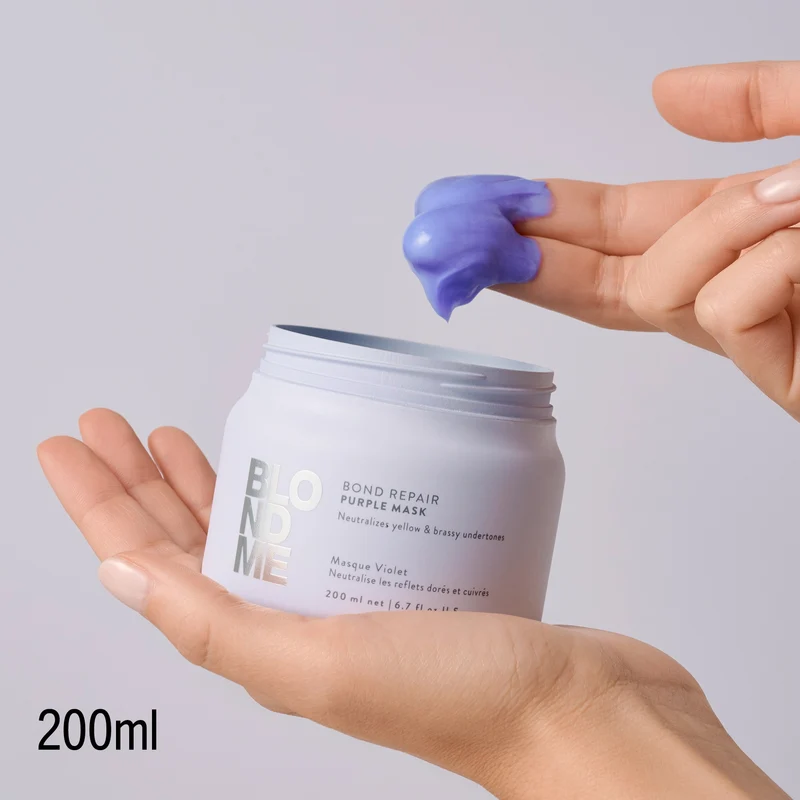 Schwarzkopf Professional BlondMe Bond Repair Lila Maske