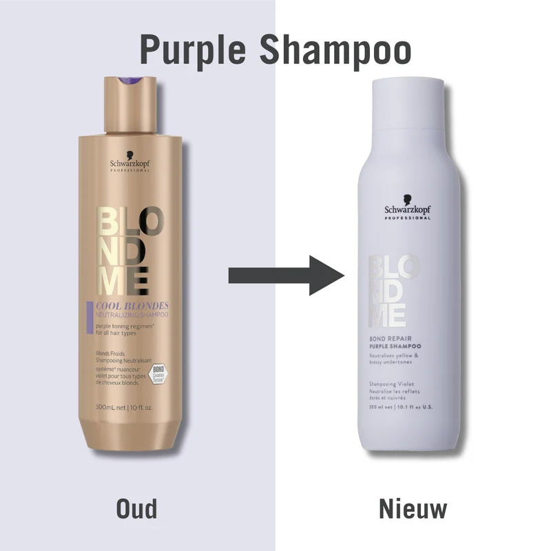 Schwarzkopf Professional BlondMe Bond Repair Purple Shampoo