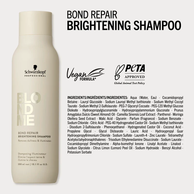 Schwarzkopf Professional BlondMe Bond Repair Aufhellendes Shampoo