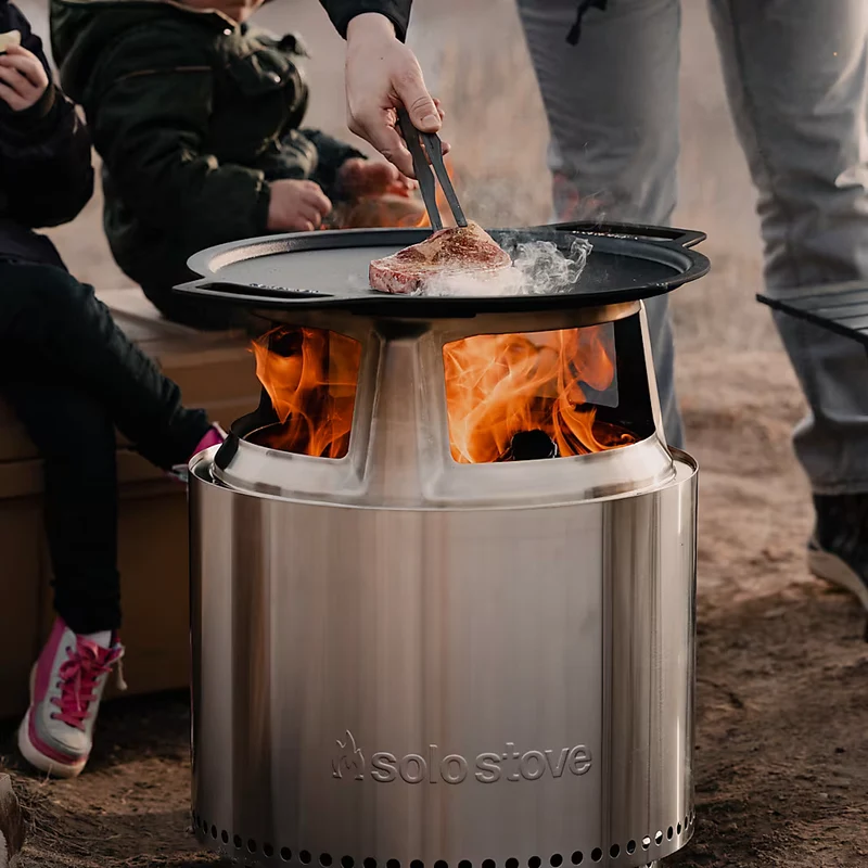 Solo Stove BONFIRE Gusseisen-Plancha mit Aufsatz