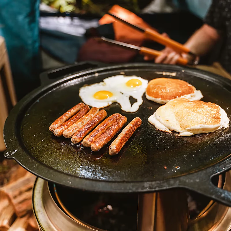 Solo Stove BONFIRE Gusseisen-Plancha mit Aufsatz