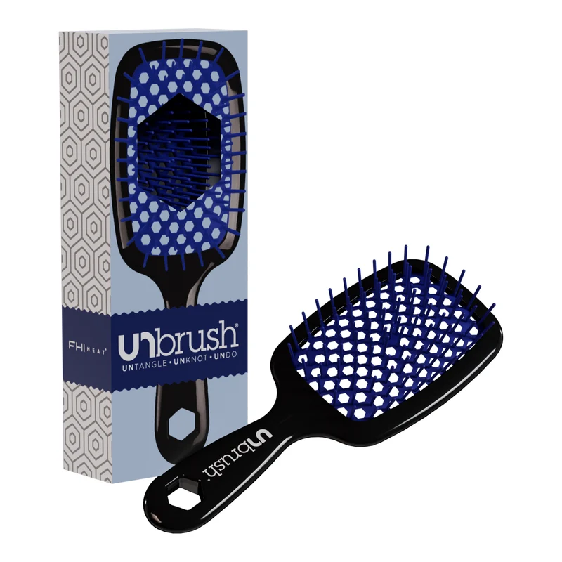 UNbrush Entwirrende Haarbürste - Galaxy Blau