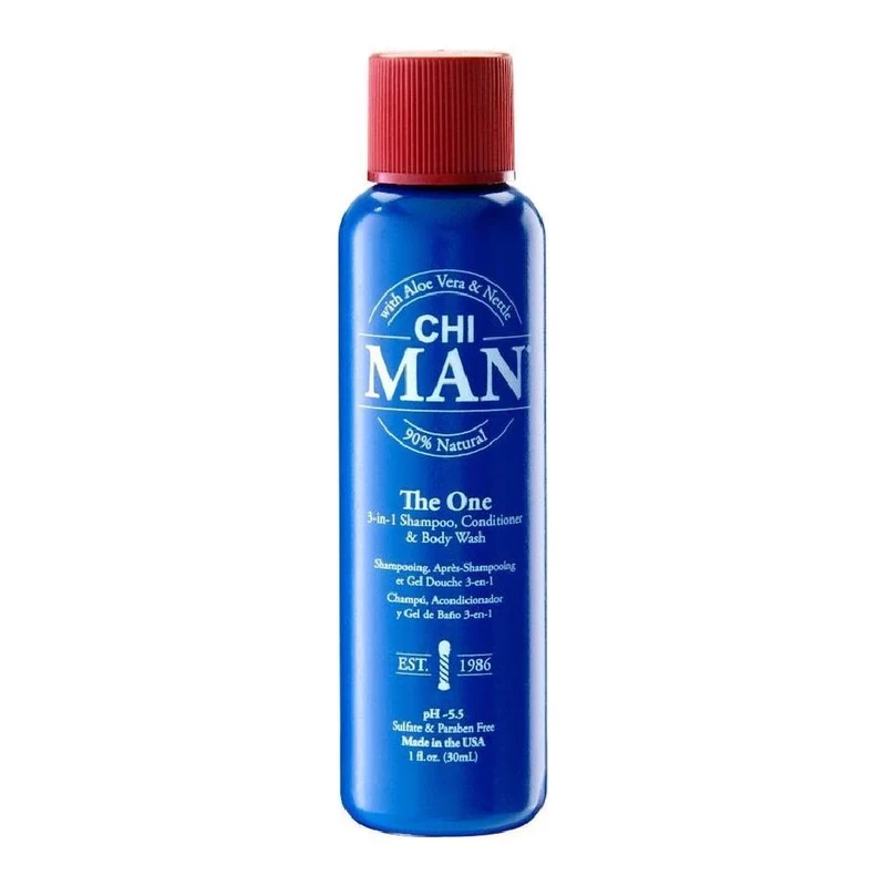 CHI MAN The One 3 in 1 Shampoo, Spülung & Körperreinigung
