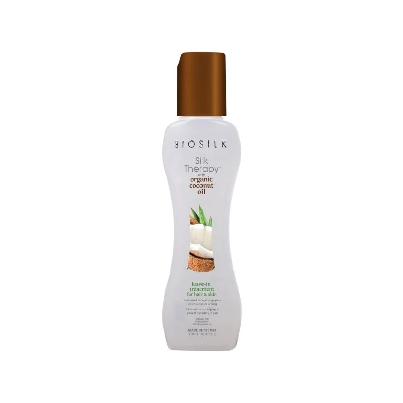 Biosilk Silk Therapy mit Kokosnussöl Leave in Treatment