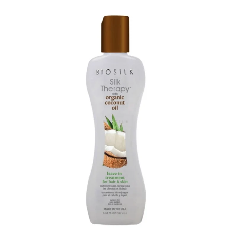 Biosilk Silk Therapy mit Kokosnussöl Leave in Treatment