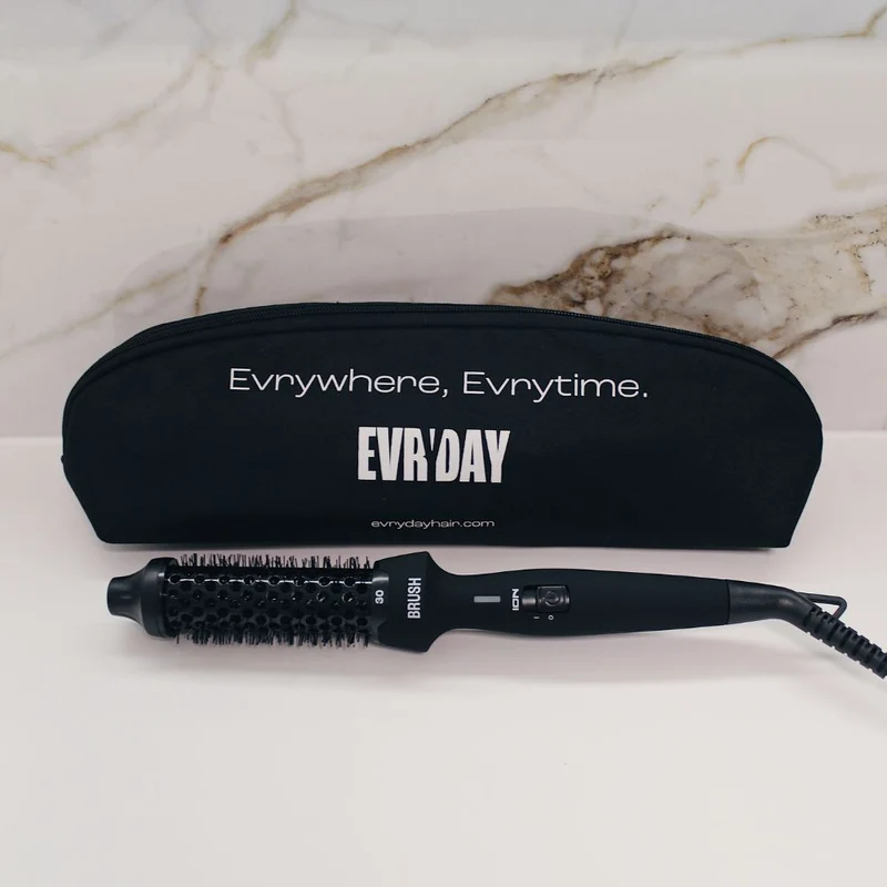 Evryday BRUSH 40 mm - Wärmebürste inkl. Reisetasche + hitzebeständiger Handschuh
