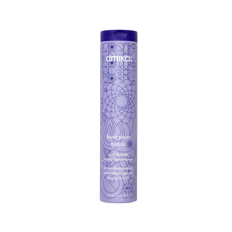 amika bust your brass cool blonde bond repair conditioner
