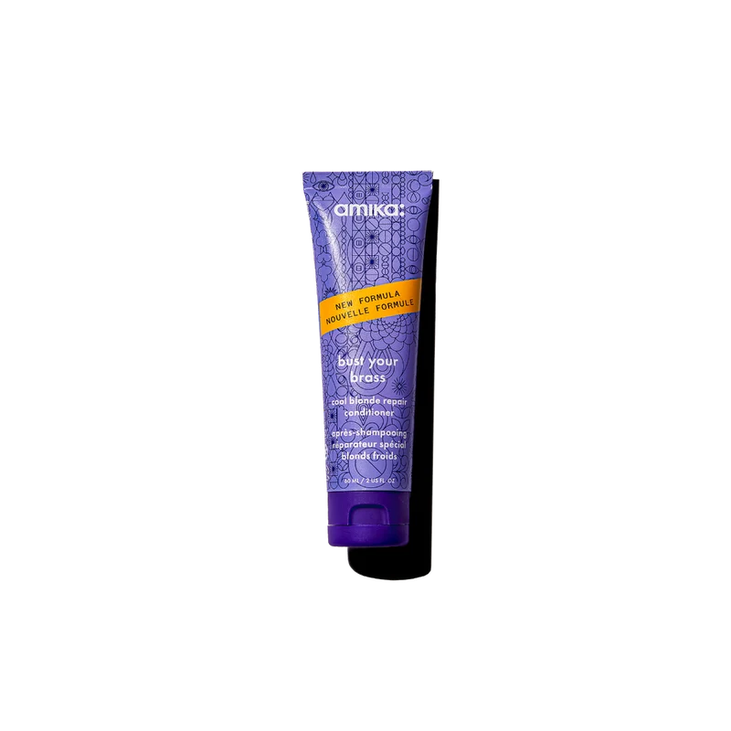 amika bust your brass cool blonde bond repair conditioner