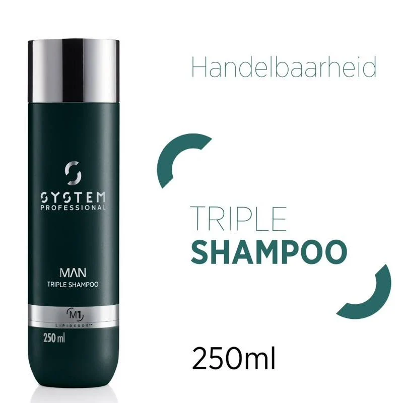 System Professional Man Triple Shampoo M1