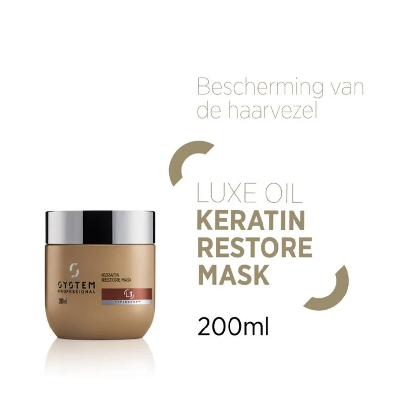 System Professional LuxeOil Keratin Restore Maske L3