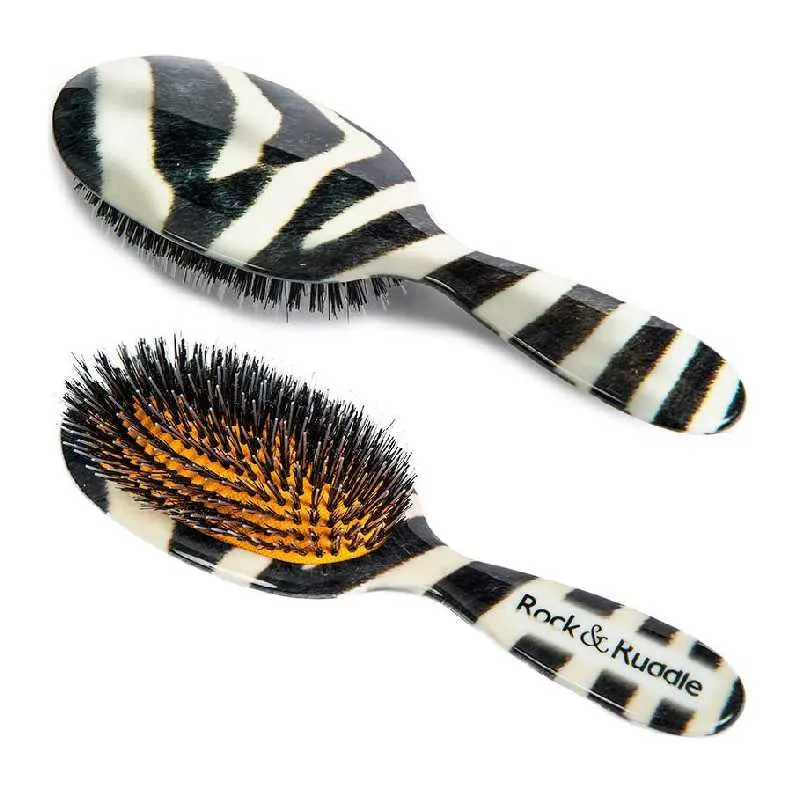 Rock & Ruddle Haarbürste Zebra Druck