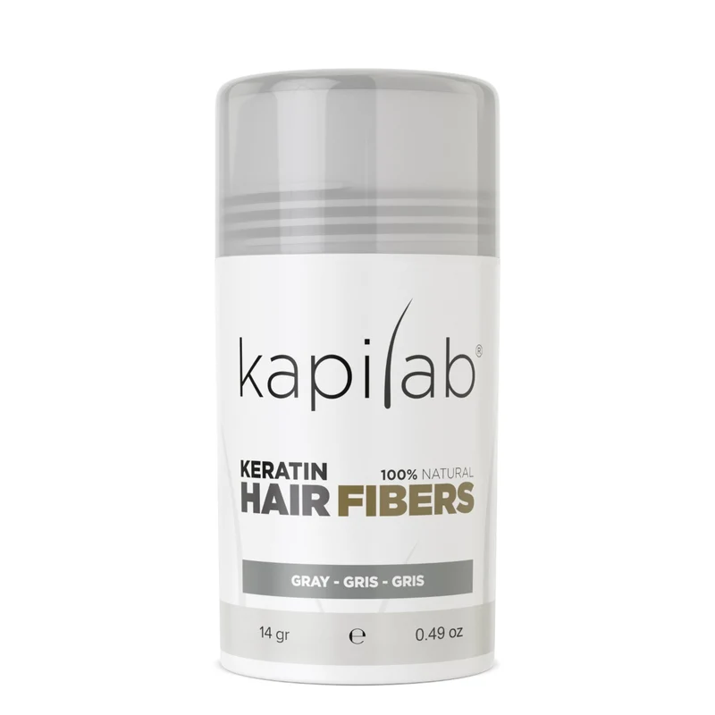 Kapilab Haarfasern Gray