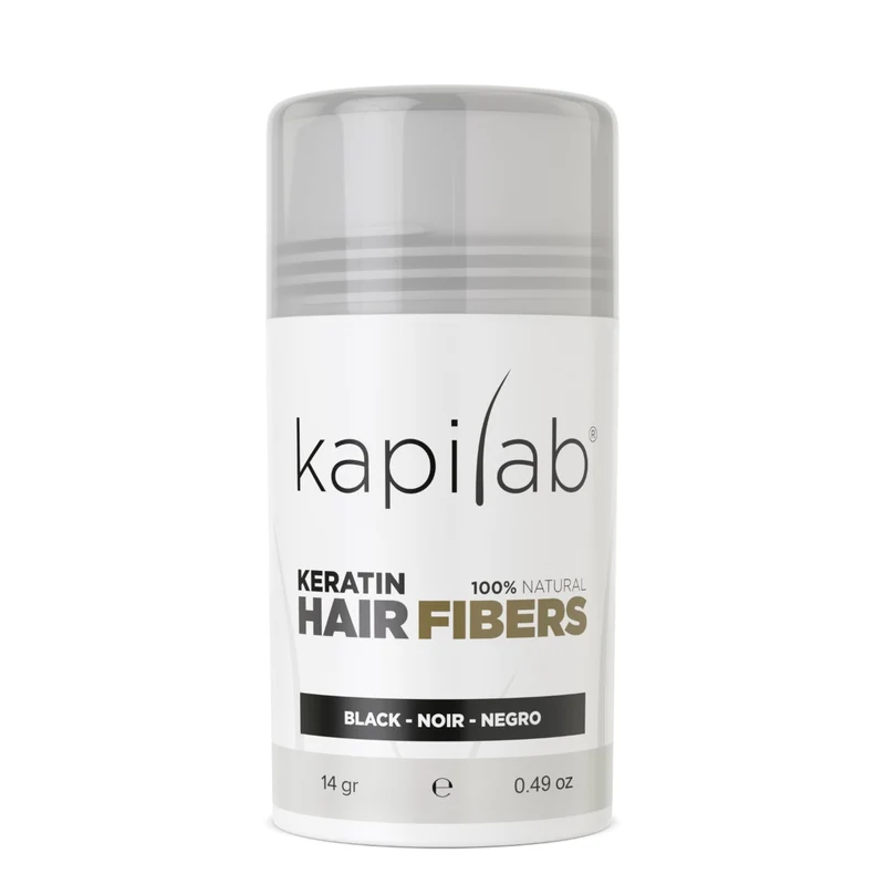 Kapilab Haarfasern Schwarz