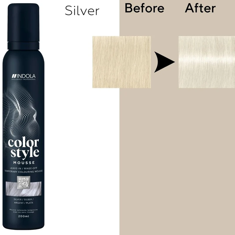 Indola Farbe Stil Mousse