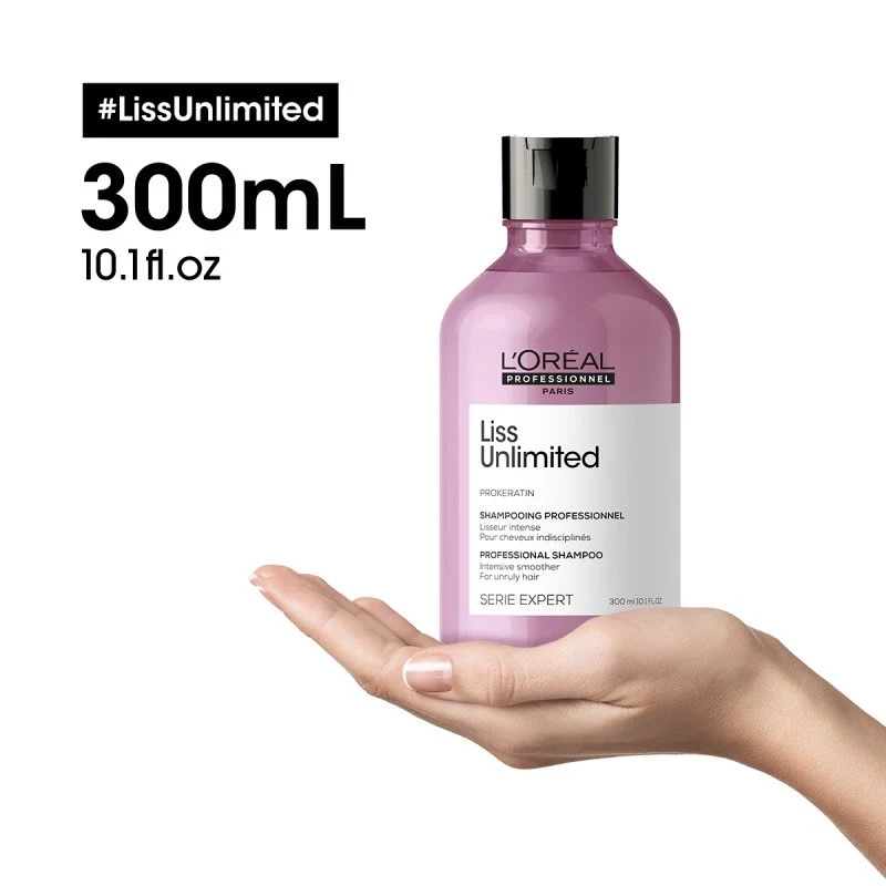 L'Oréal Professionnel Serie Expert Liss Unlimited Shampoo für krauses Haar