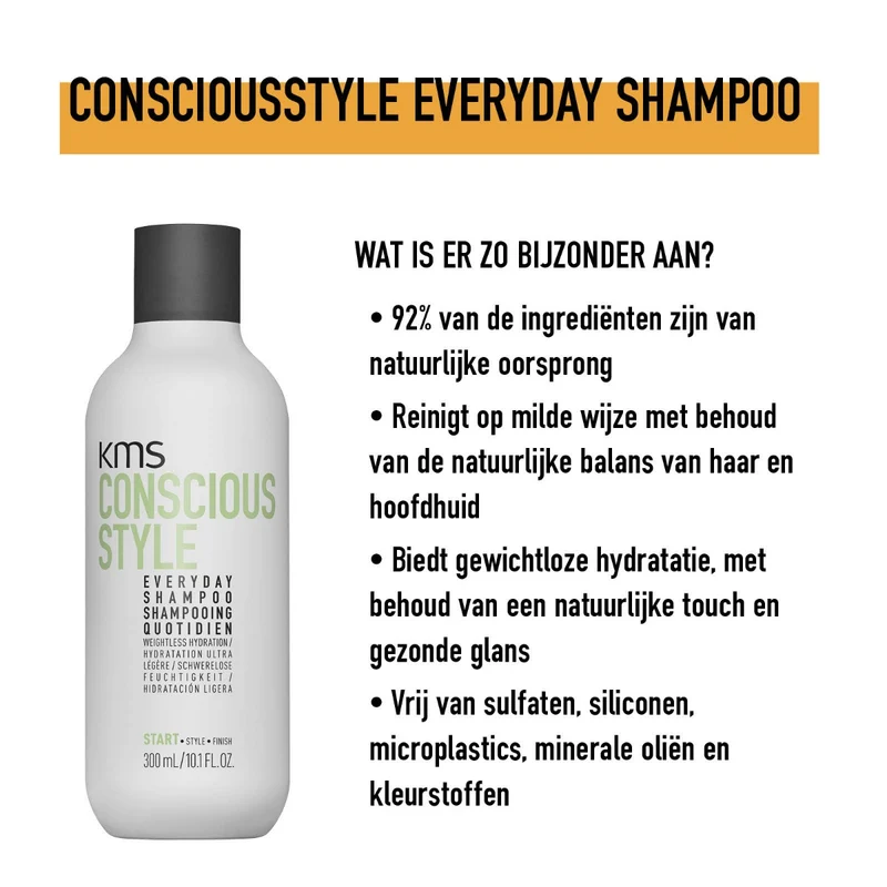 KMS Hair Bewusster Stil Tägliches Shampoo