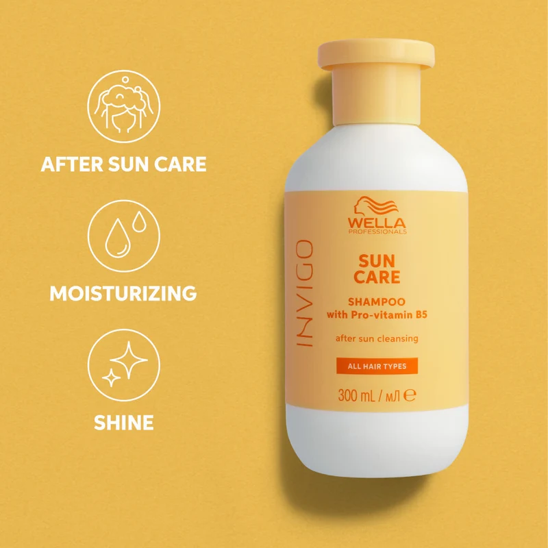 Wella Professionals Invigo Sun Reinigungsshampoo für die Zeit nach der Sonne