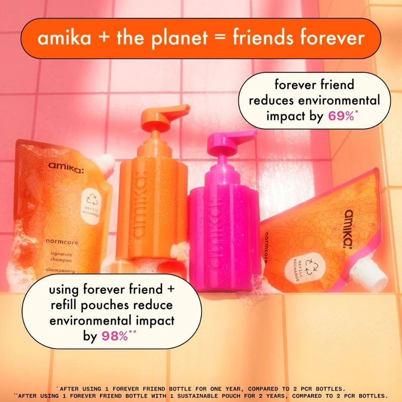 amika tritan nachfüllbare spülmittel flasche 300ml