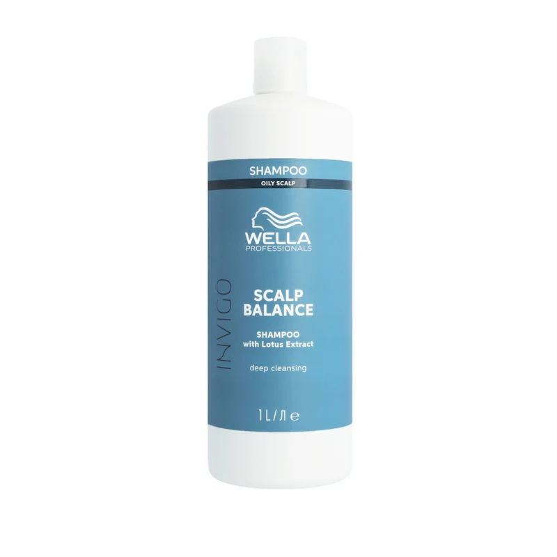 Wella Professionals Invigo Scalp Balance Tiefenreinigendes Shampoo für fettige Kopfhaut 300 ml